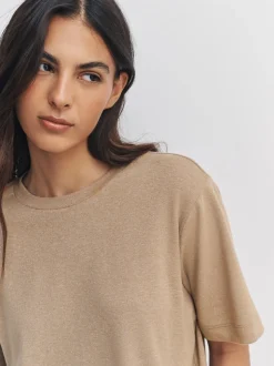 Neutral N. Premium Cosy Short Sleeve Crew Neck T-Shirt