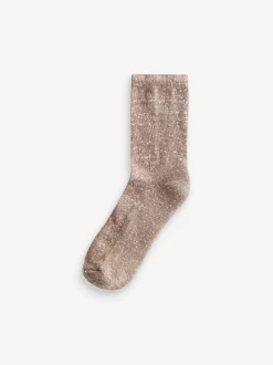 Neutral Neppy Cushion Sole Socks 4 Pack