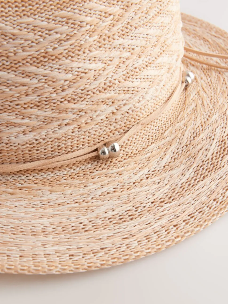 Neutral Packable Western Hat