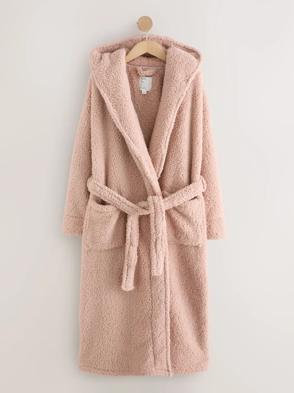 Neutral Teddy Dressing Gown