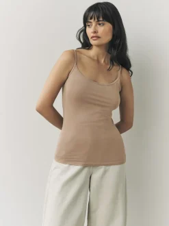 Neutral Thin Strap Vests 3 Pack
