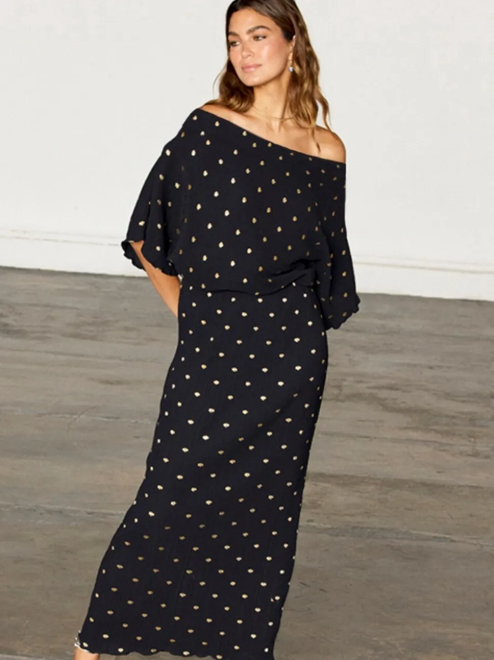 Never Fully Dressed Black Sunshine Tilly Dress