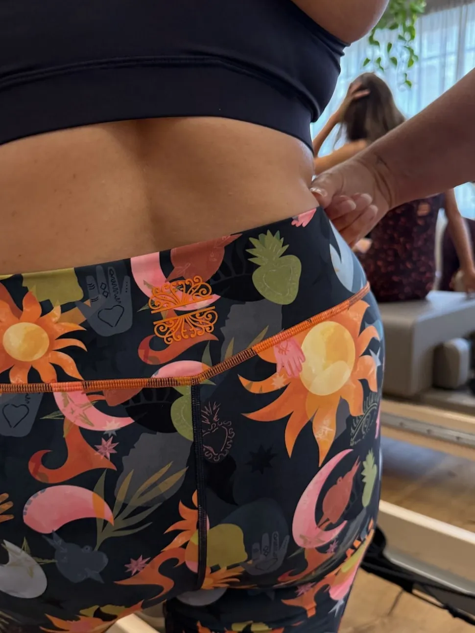 Never Fully Dressed Blue Sun Print Leggings