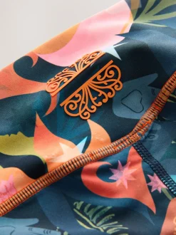 Never Fully Dressed Blue Sun Print Leggings