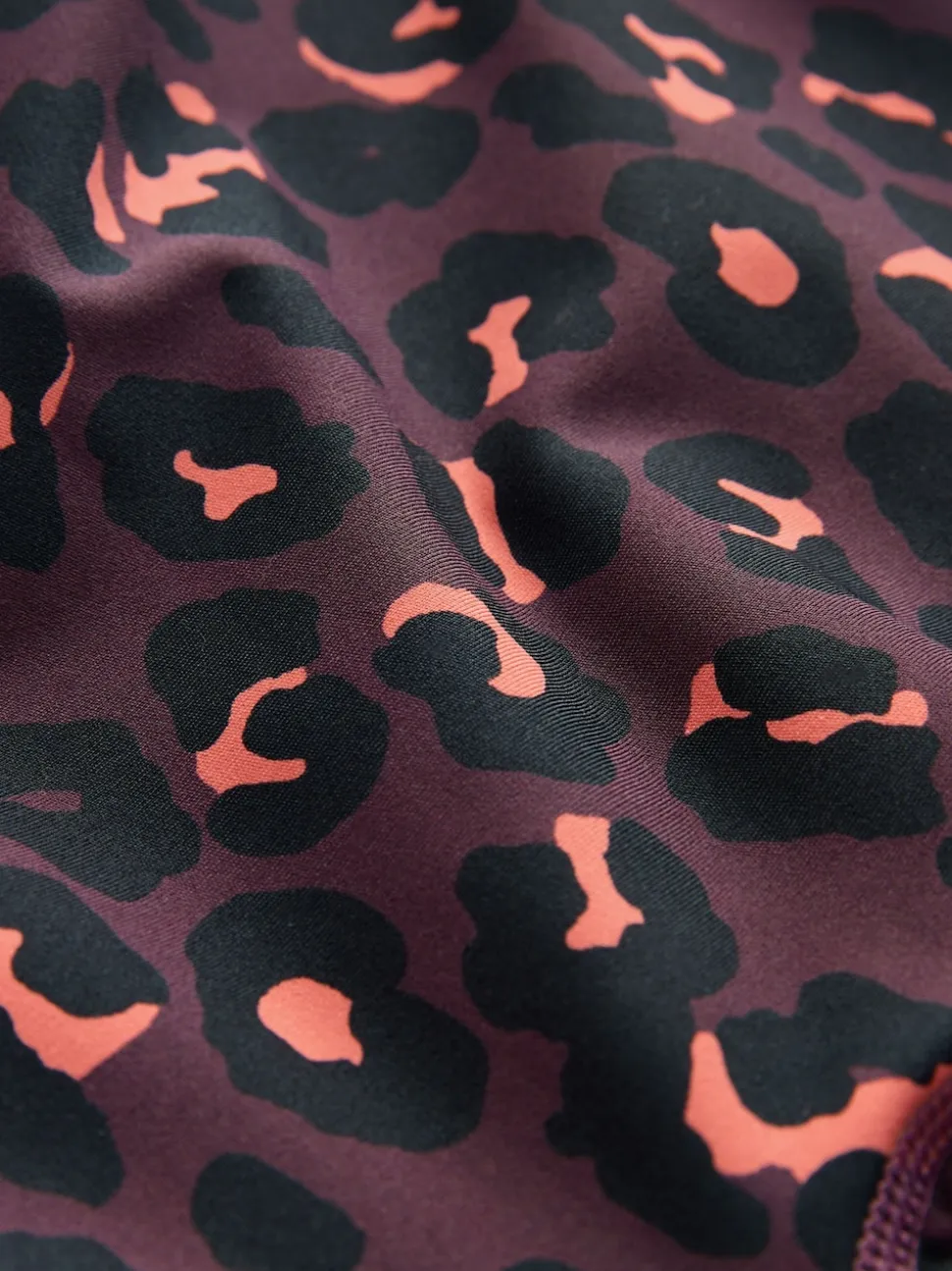 Never Fully Dressed Burgandy Leopard Leggings