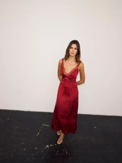 Never Fully Dressed Red Gianna Dress