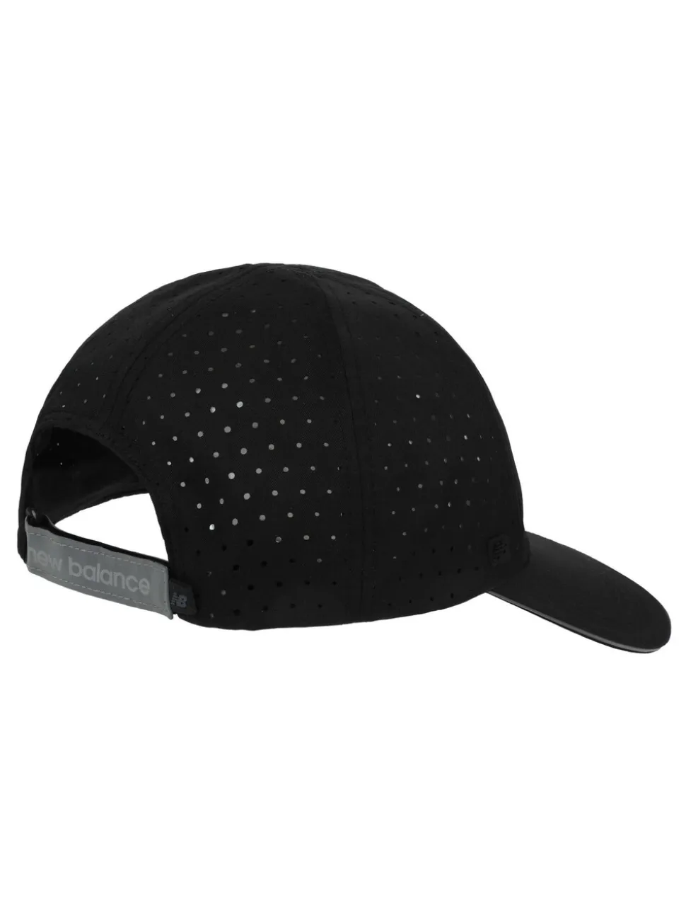 New Balance Black 6 Panel Pro Run Hat