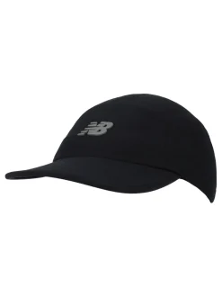New Balance Black Womens 5 Panel Performance Hat