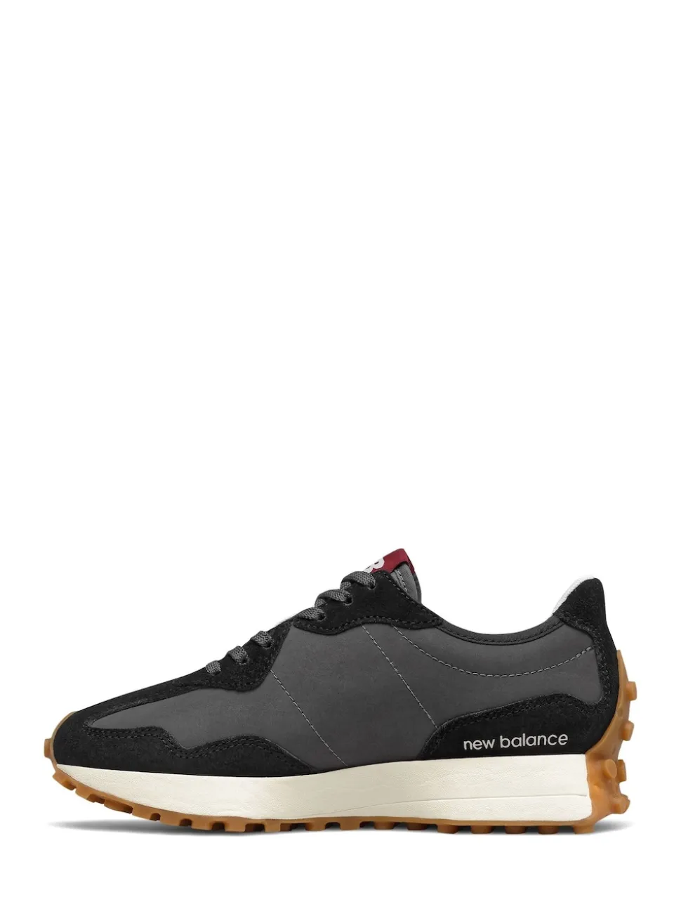 New Balance Black/Grey 327 Trainers