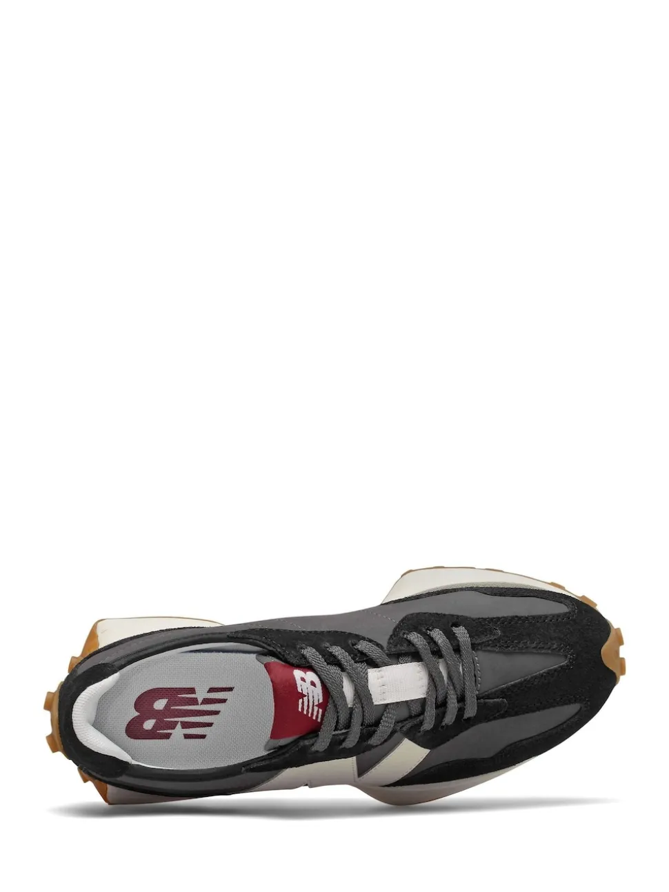 New Balance Black/Grey 327 Trainers