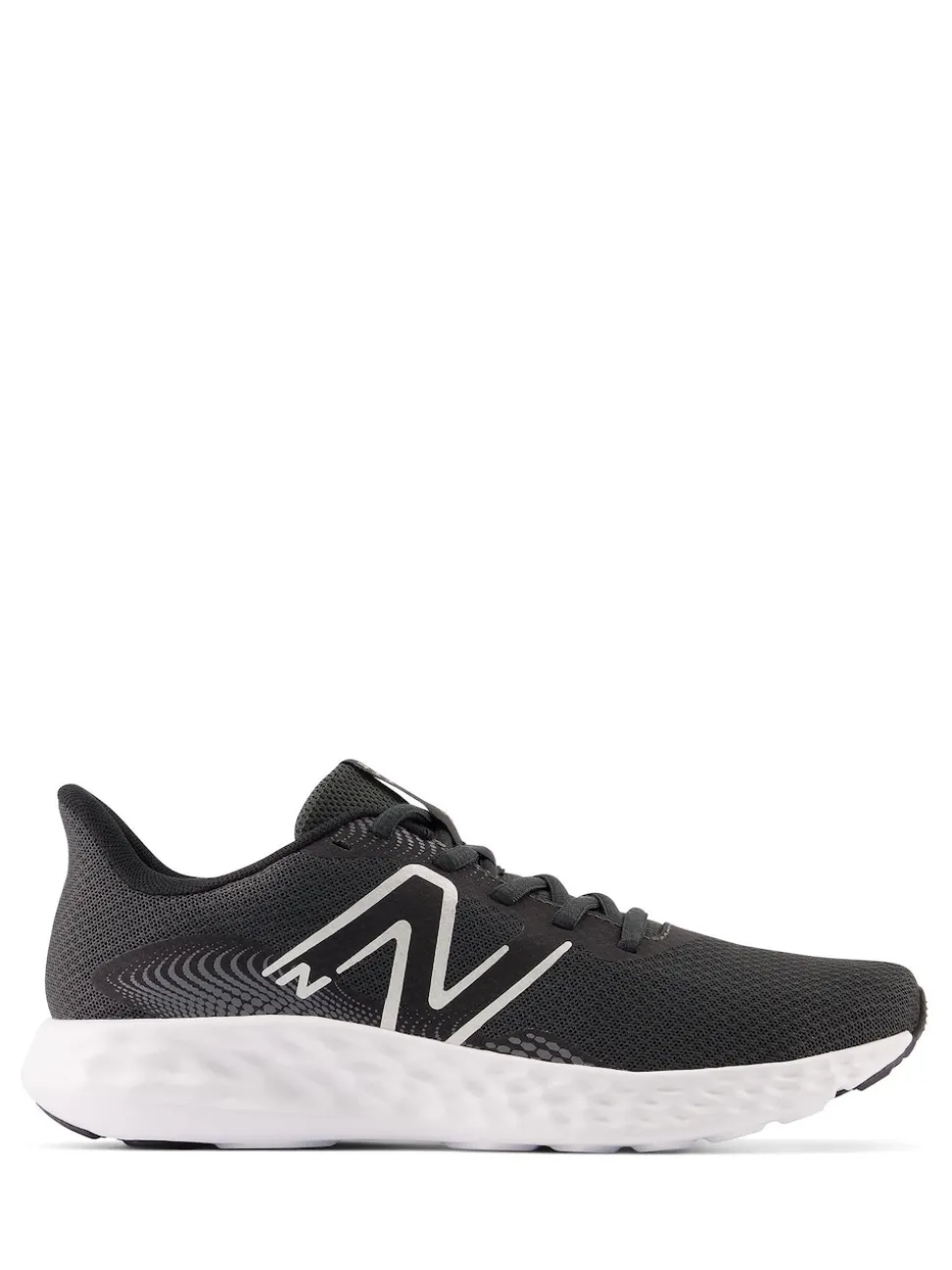 New Balance Black/White Womens 411 Trainers