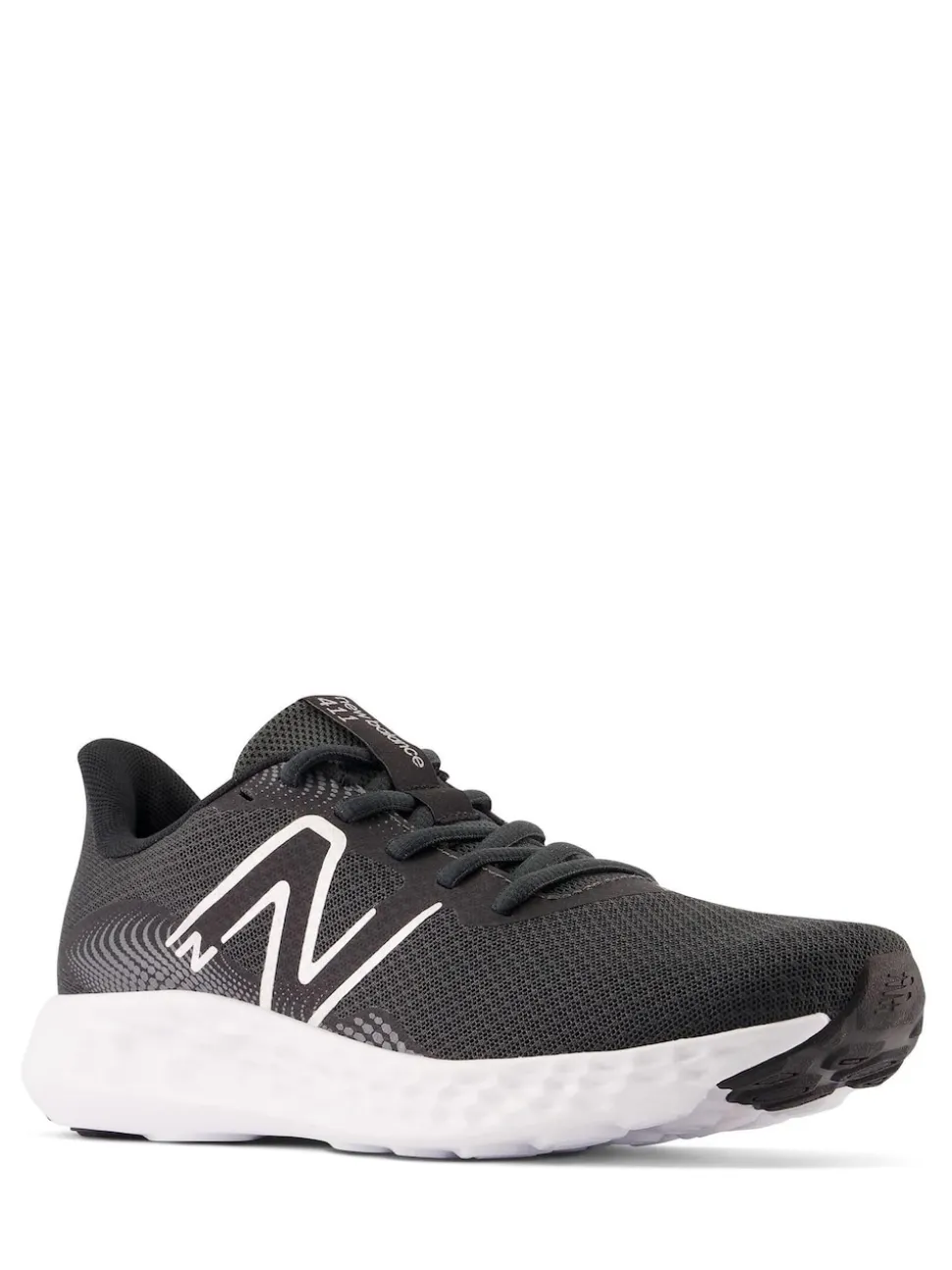 New Balance Black/White Womens 411 Trainers