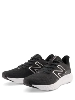 New Balance Black/White Womens 411 Trainers