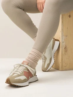 New Balance Cream 327 Trainers