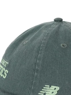 New Balance Green 6 Panel Athletics 100% Cotton Hat