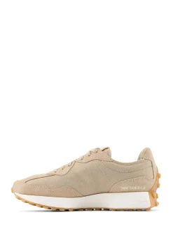 New Balance Tan/Leopard Print 327 Trainers