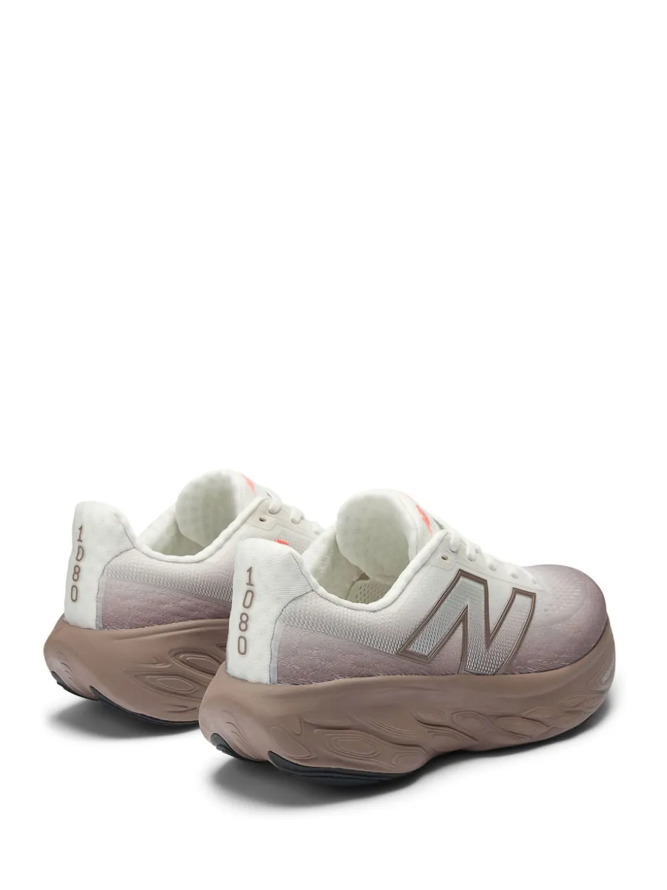 New Balance Taupe Brown Womens Fresh Foam X 1080 Trainers