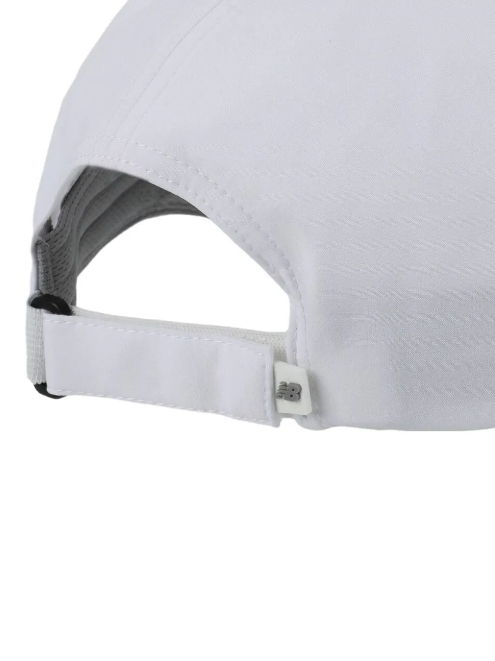 New Balance White 6 Panel Performance Hat V 2.0