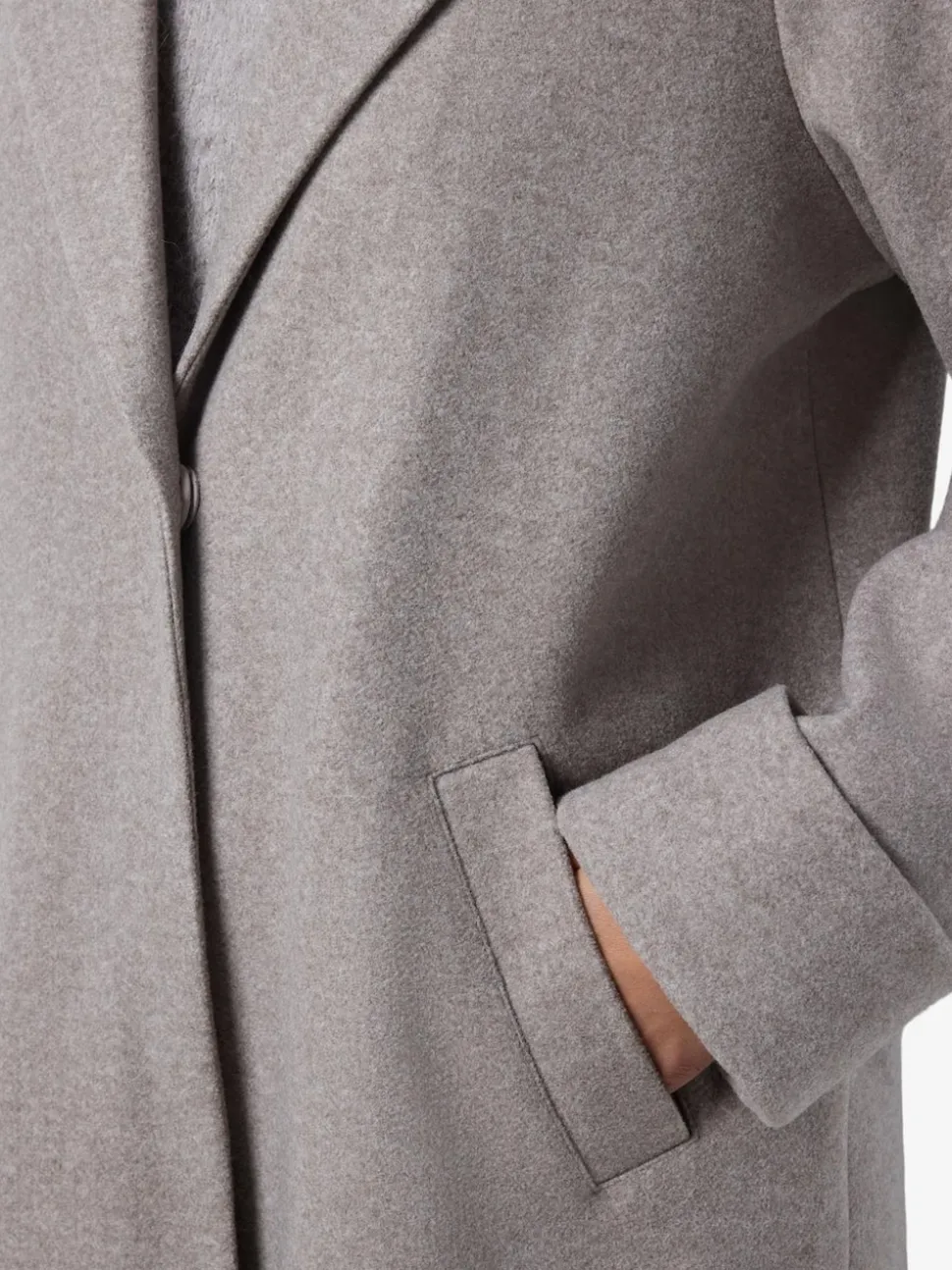 NOISY MAY Brown Long Coat