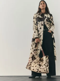 Nothing Ordinary Animal Cowhide Oversized Shopper Bag