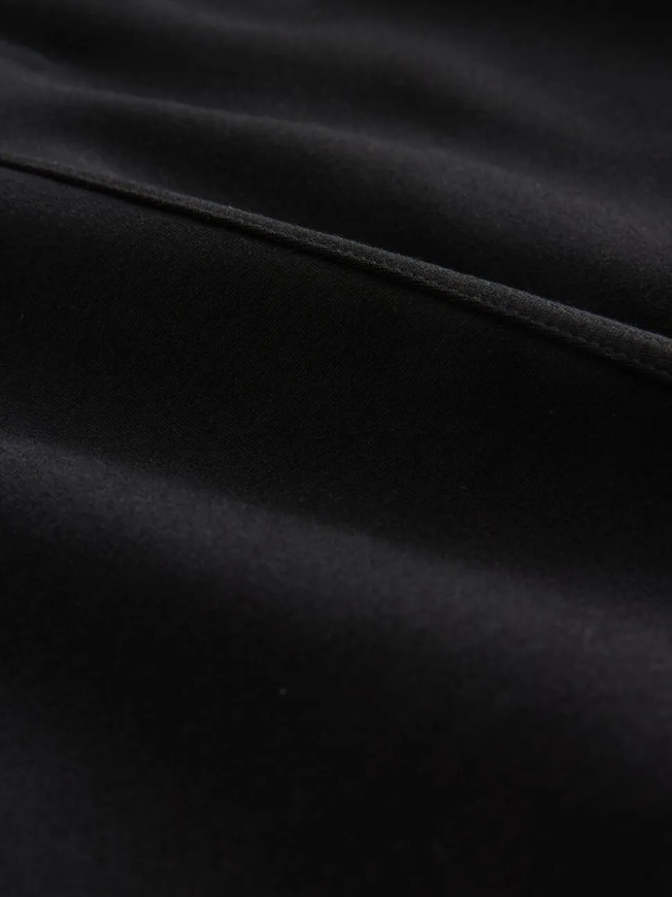 Nothing Ordinary Black Luxe A-Line Midi Skirt
