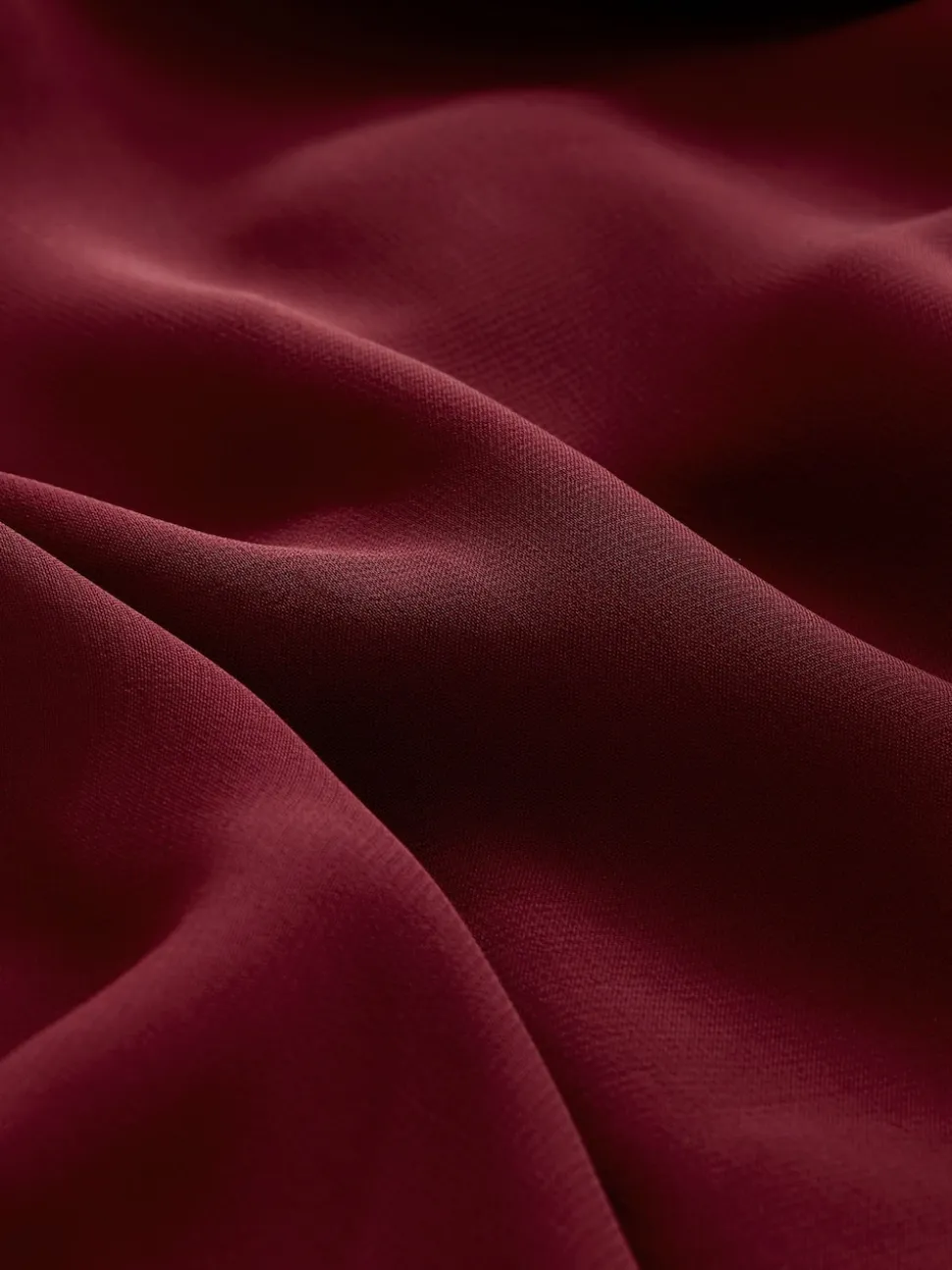 Nothing Ordinary Burgundy Red Check Godet Midi Skirt