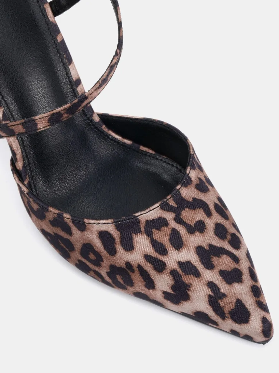 Novo Animal Wide Fit Indie Point Toe Strappy Court Shoes