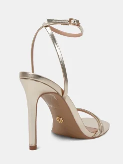 Novo Gold MATILDA Strappy Heeled Sandals