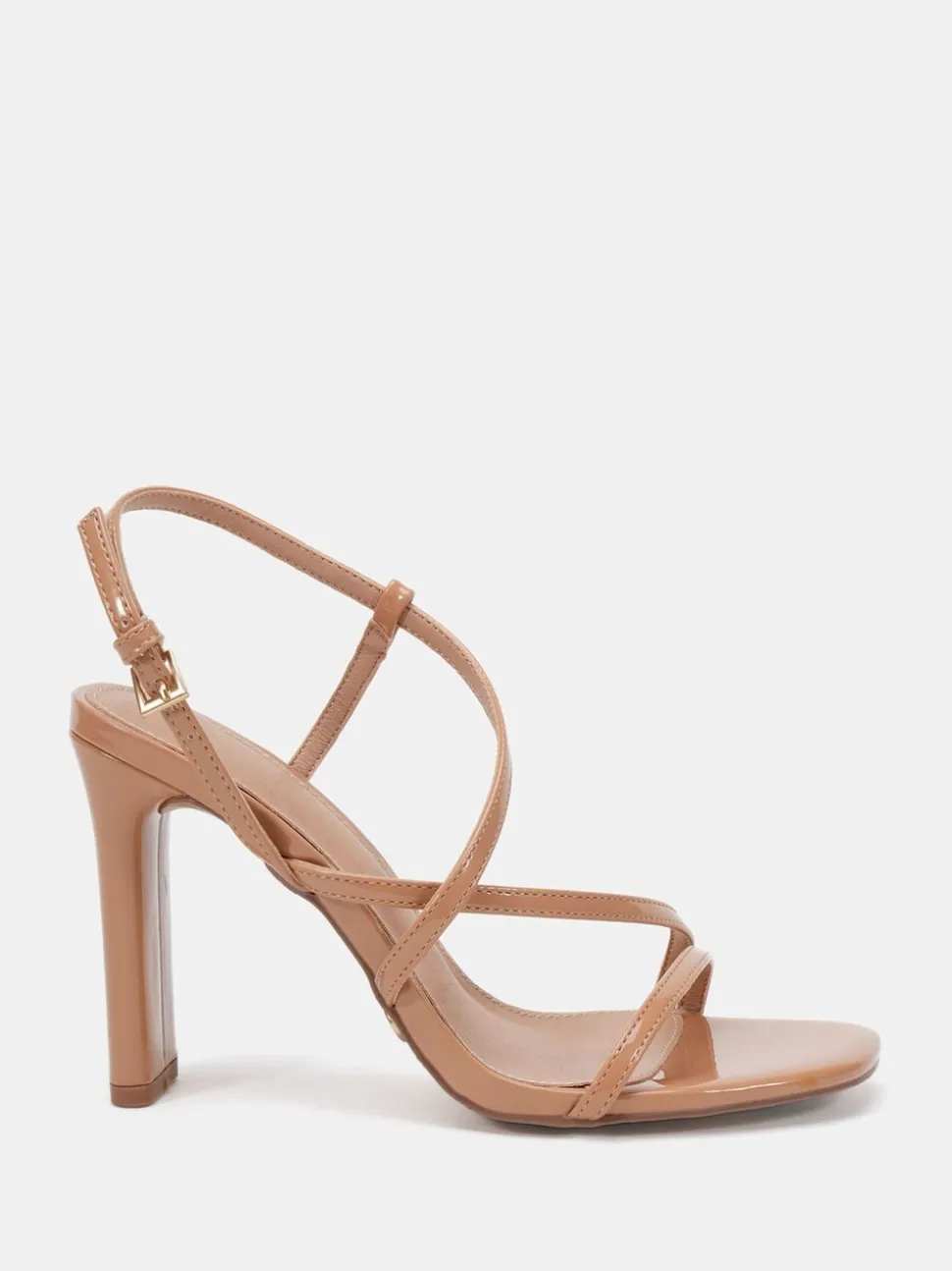 Novo Nude Wide Fit MONDRIAN Strappy Heeled Sandals