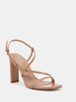 Novo Nude Wide Fit MONDRIAN Strappy Heeled Sandals