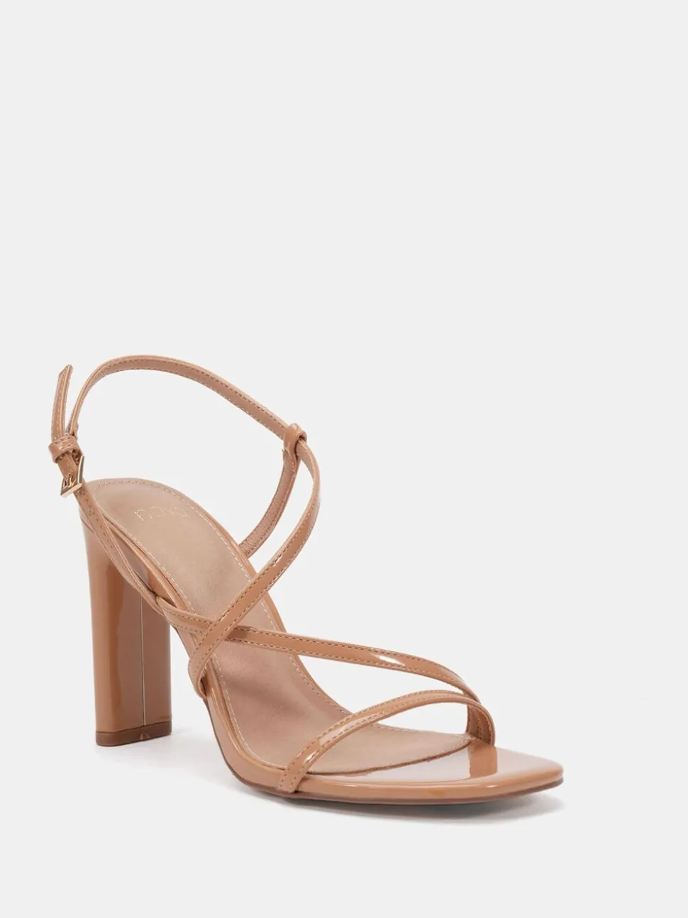 Novo Nude Wide Fit MONDRIAN Strappy Heeled Sandals