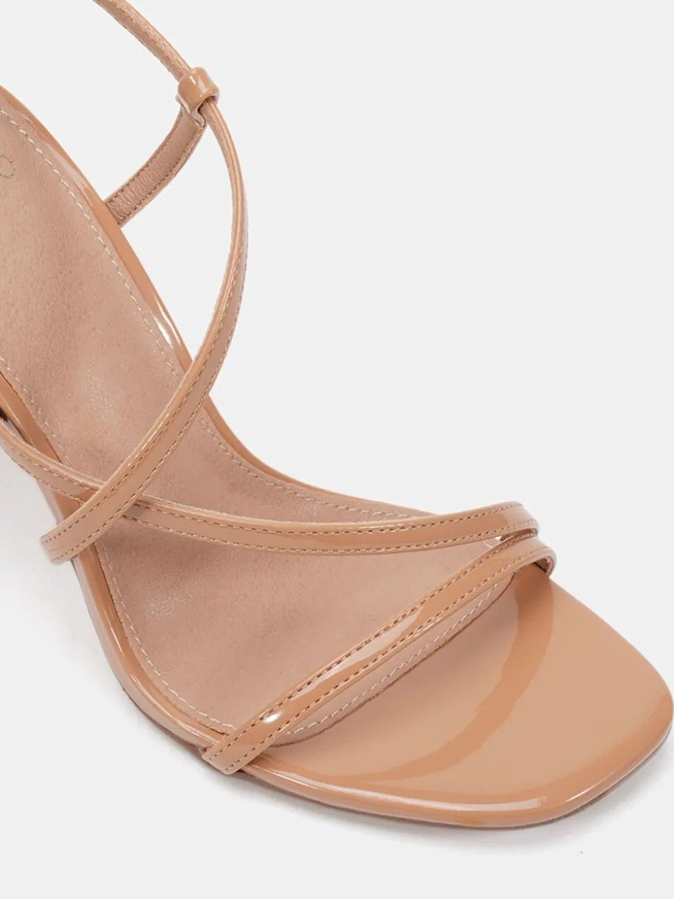 Novo Nude Wide Fit MONDRIAN Strappy Heeled Sandals