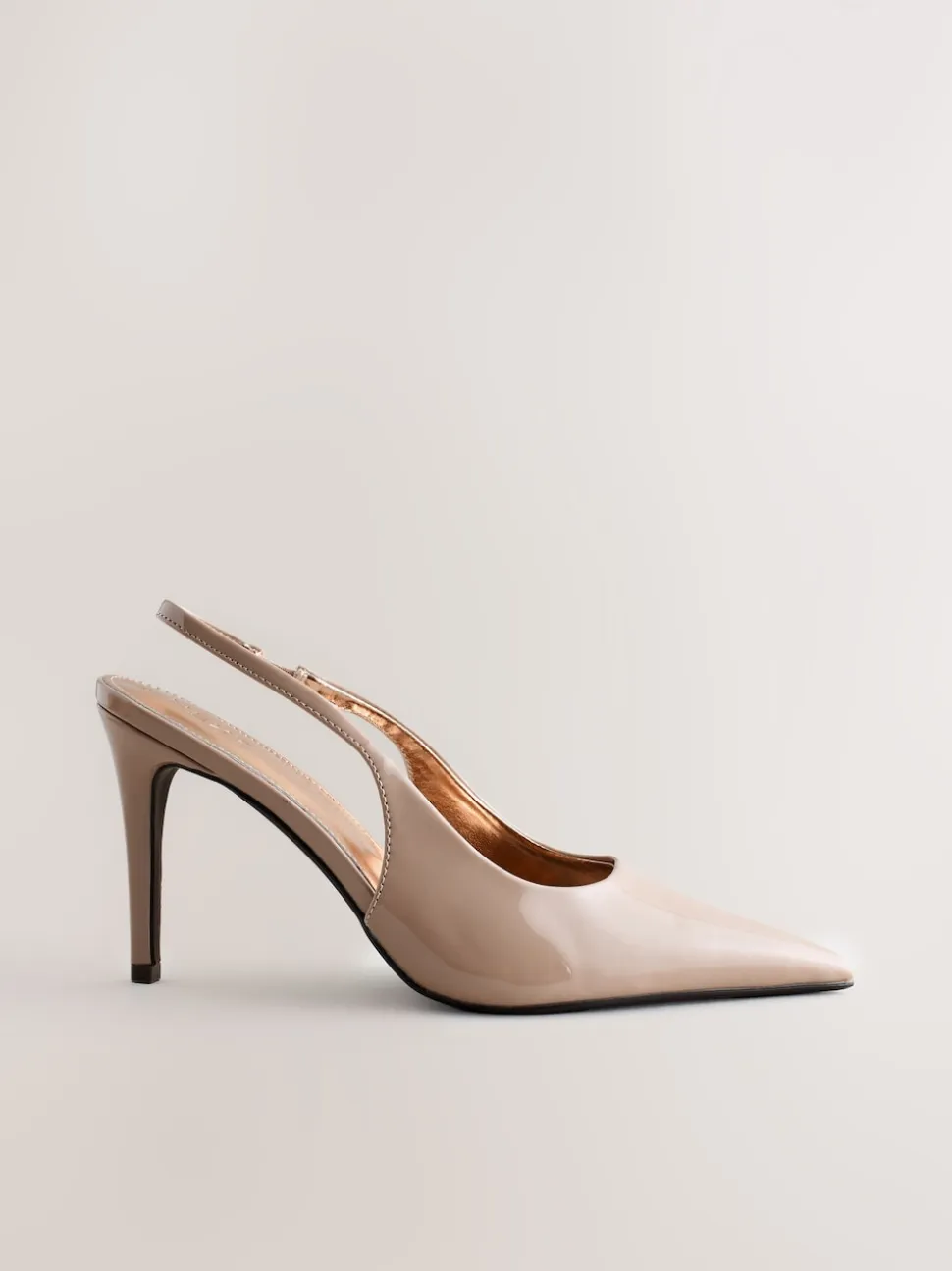 Nude Forever Comfort® Point Toe Slingback Heels