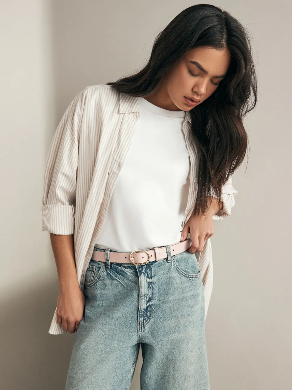 Nude Regular PU Belt