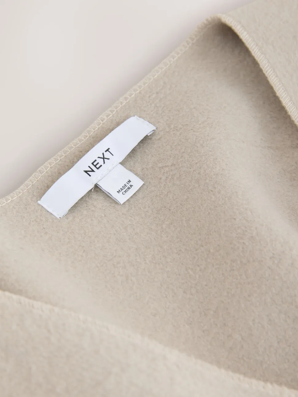 Oatmeal Wrap Front Cape Poncho
