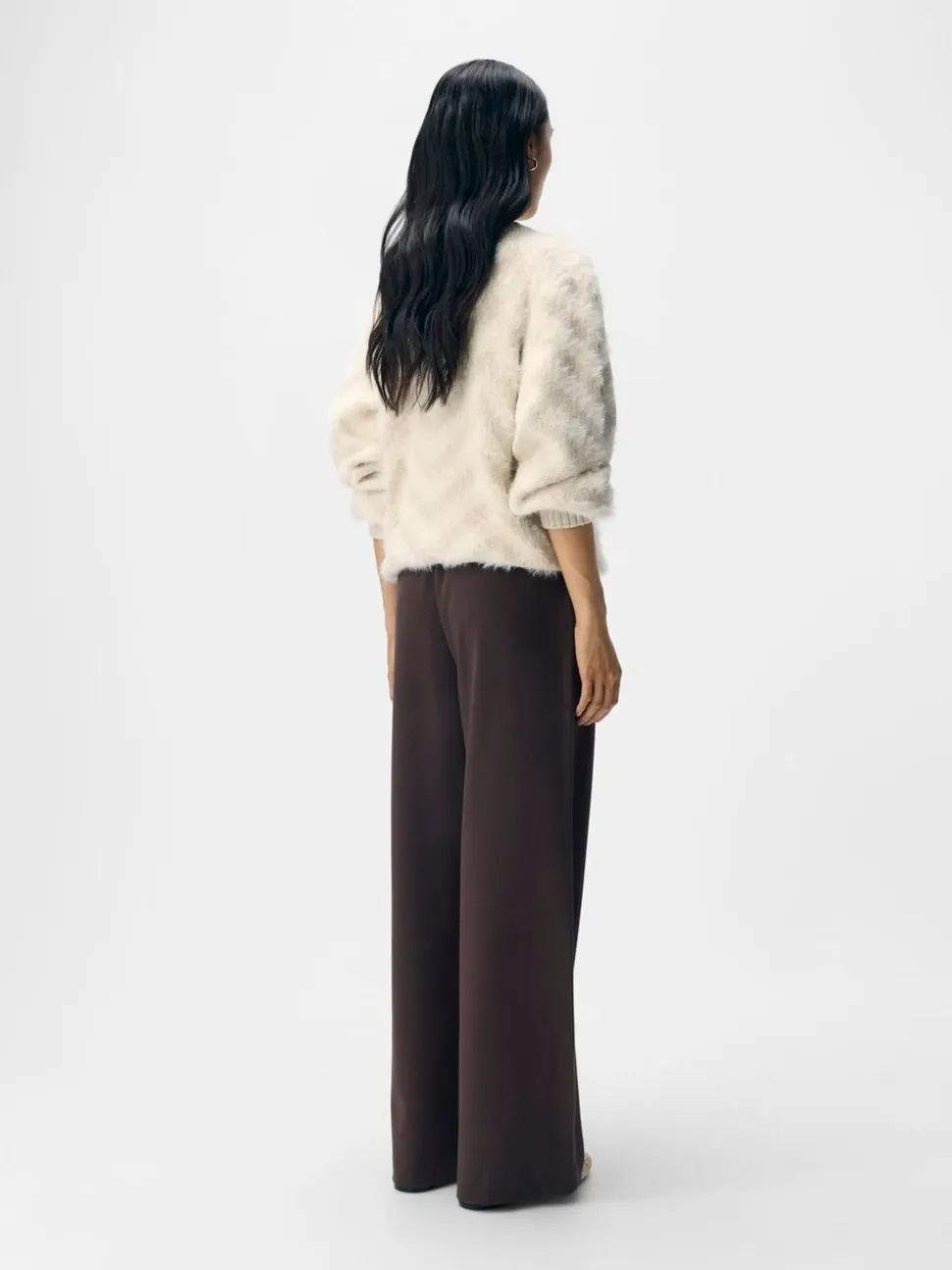 OBJECT Brown Wide Leg Trousers