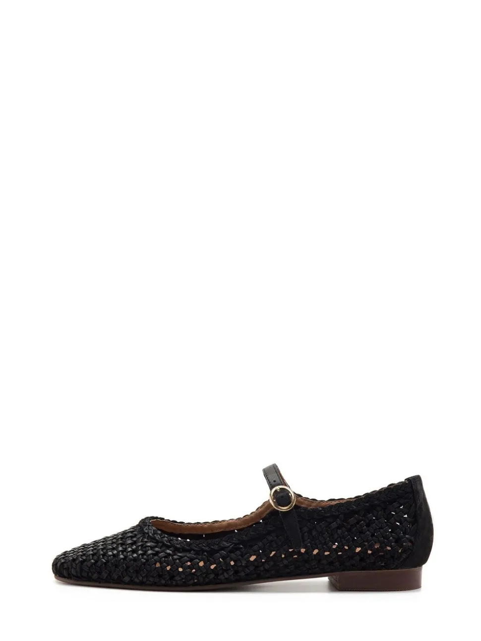 Off The Hook Black Regent Ballerina Leather Ballet Pumps