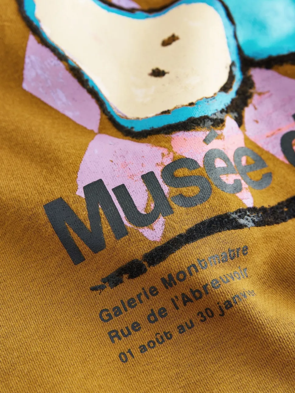Olive Green Cotton Rich Fruit Art Graphic Longsleeve Crewneck Sweatshirt