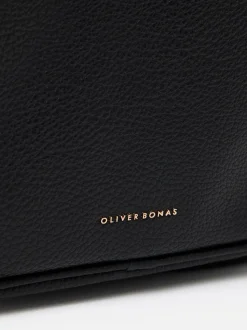 Oliver Bonas Black Mami Laptop Backpack