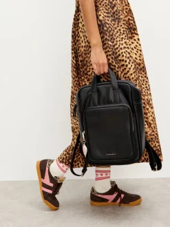 Oliver Bonas Black Mami Laptop Backpack