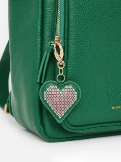 Oliver Bonas Green Mami Laptop Backpack