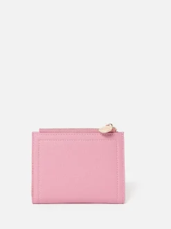 Oliver Bonas Pink Kinley Zipped Coin Purse