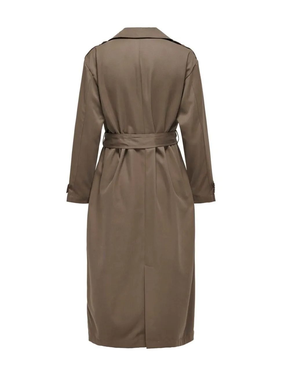 ONLY Brown Long Trench Coat