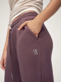 OSIA Brown Cuffed Joggers