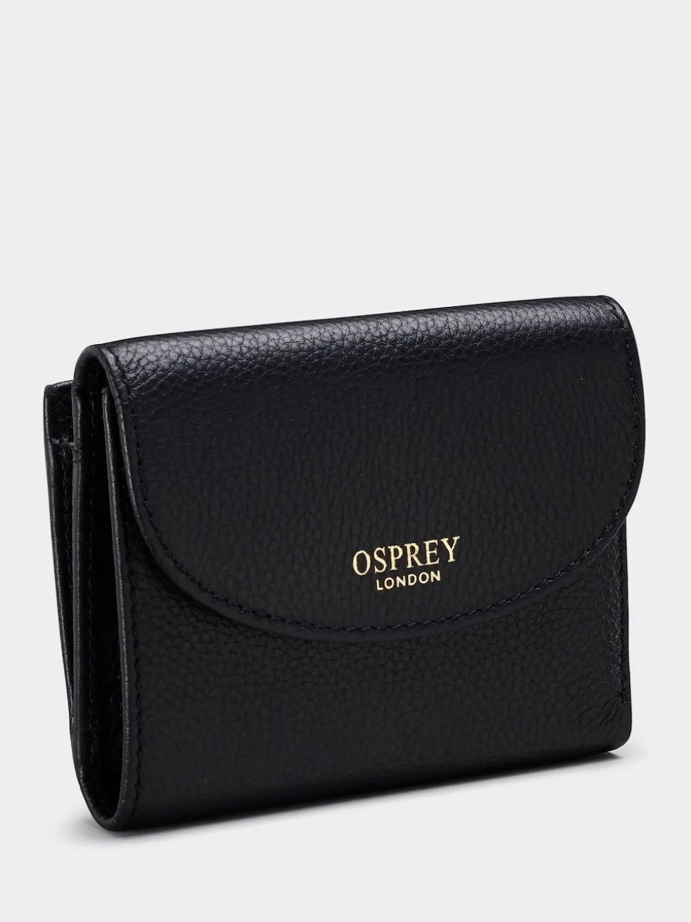 Osprey London Black The Tilly Leather Purse Gift Set