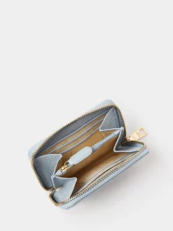 Osprey London Blue The Core Small Leather Zip Around Purse