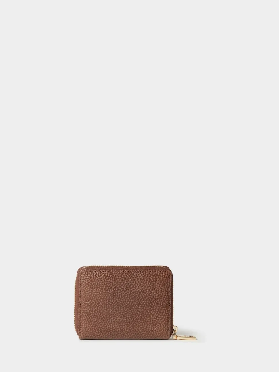Osprey London Brown The Core Small Leather Zip Around Purse