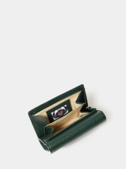 Osprey London Green The Core Small Leather Matinee Purse
