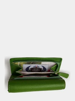 Osprey London Green The Tilly Leather Purse Gift Set