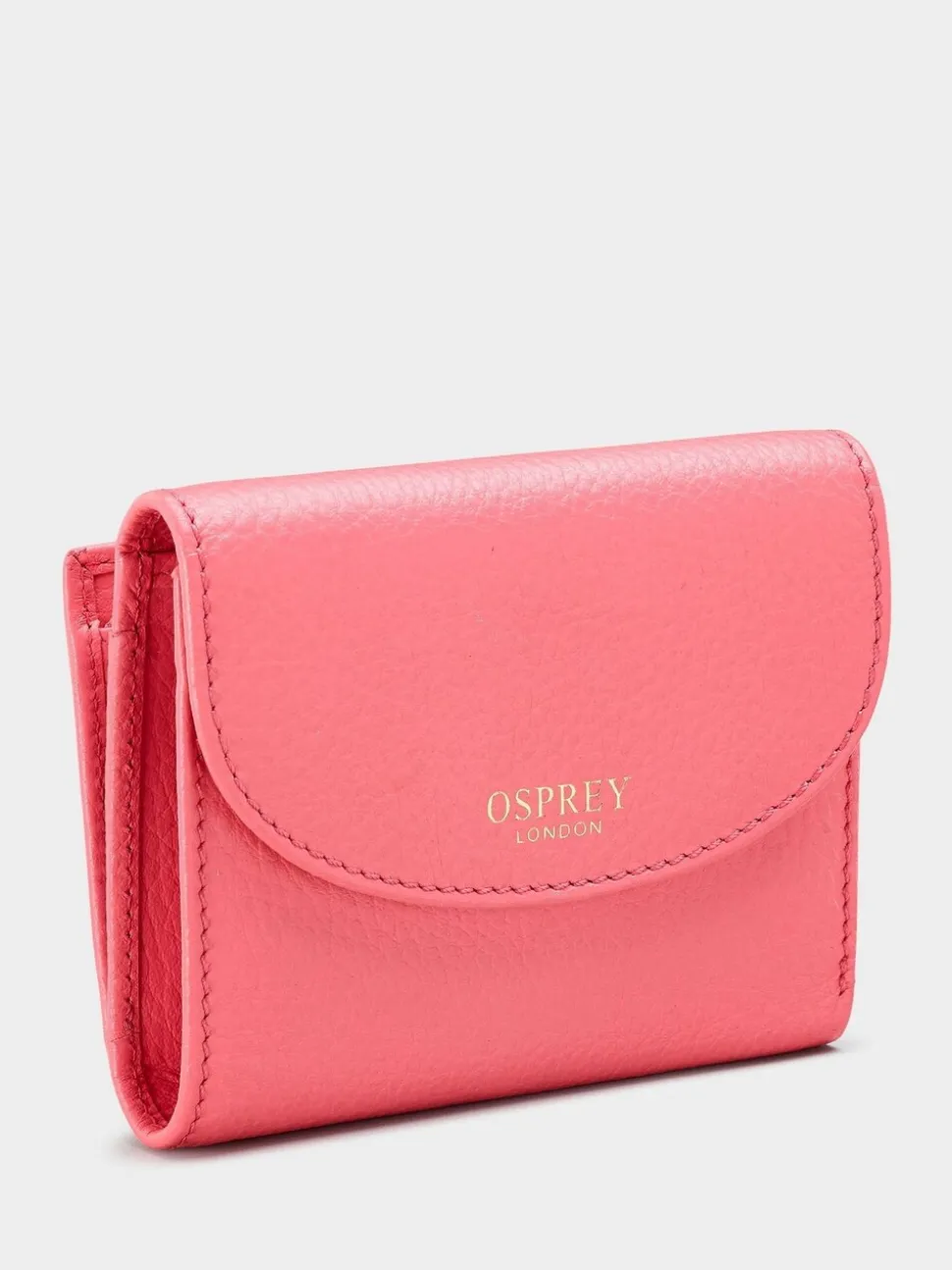 Osprey London Guava Pink The Tilly Leather Purse Gift Set